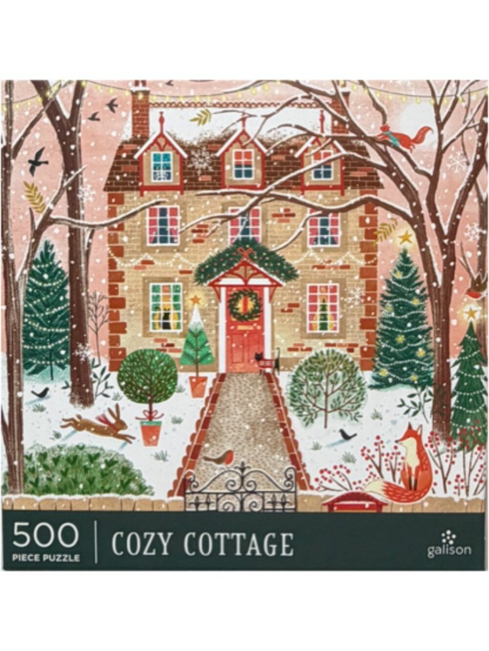 Galison Cozy Cottage 500 Piece Jigsaw Puzzle Louise McHugh NEW